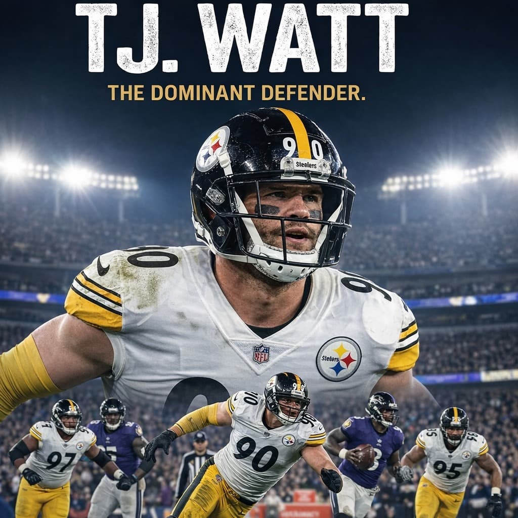 NETFLIX PREMIERE: T.J. WATT – THE IRON WILL Netflix has just released a dramatic trailer for the documentary “T.J. Watt: The Iron Will,” and it immediately became a highlight of 2026. This is not just an ordinary sports movie; it’s a raw, unedited journey from his grueling days in Wisconsin to becoming one of the greatest NFL “killers in history.”