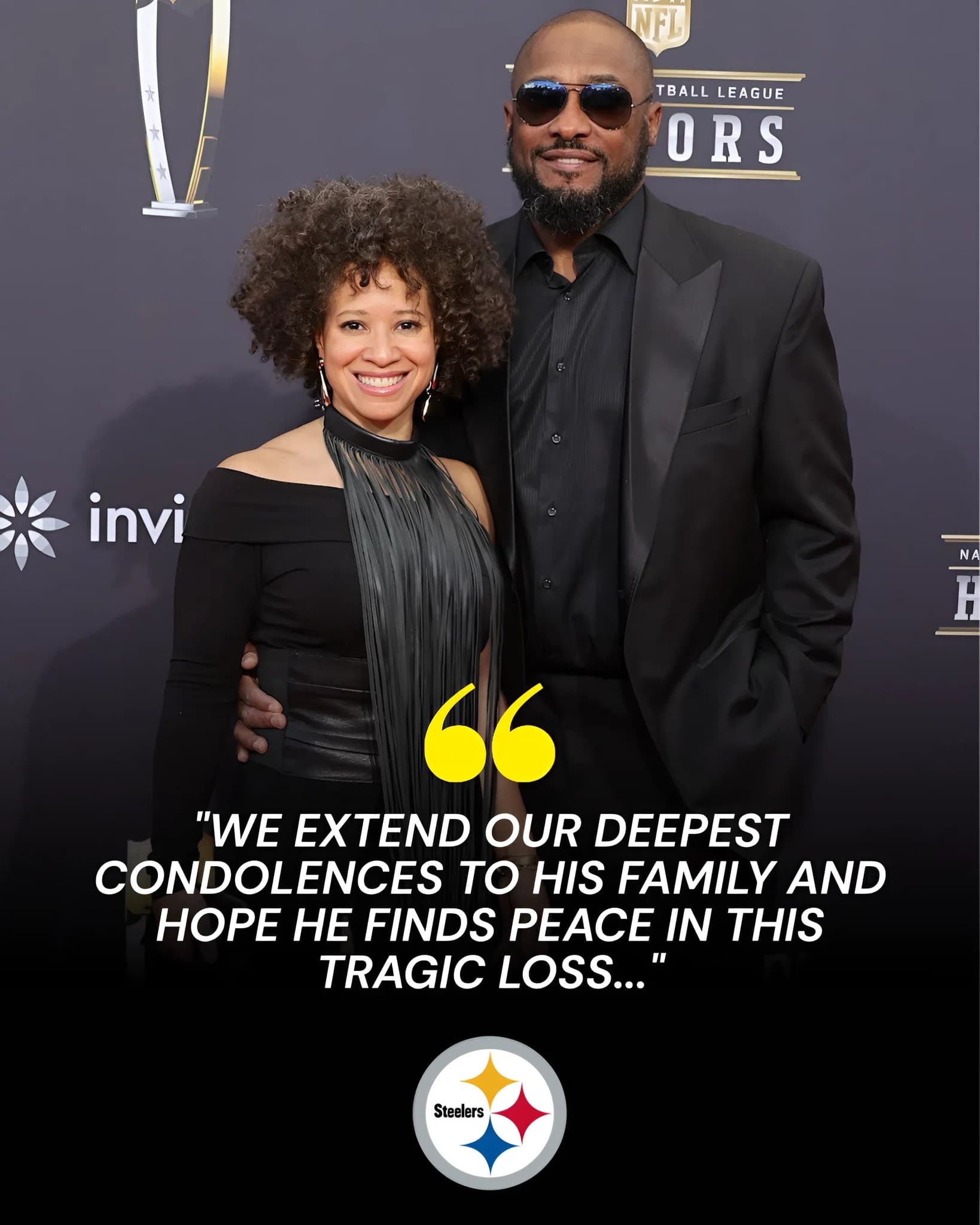 💔 SAD NEWS: 30 MINUTES AGO Head coach Mike Tomlin’s family announced that his wife Kiya Winston Tomlin has…